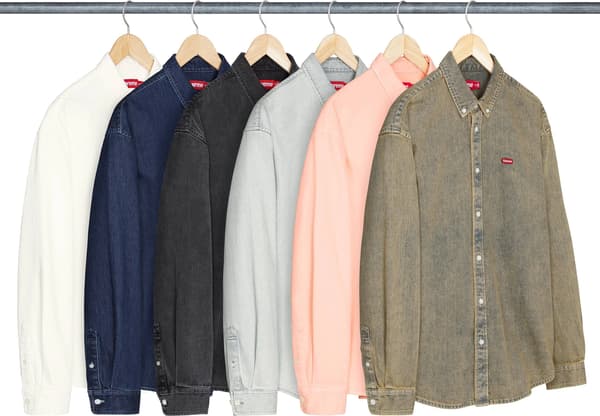 Small Box Denim Shirt - Group Shot