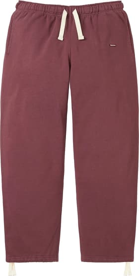 Small Box Drawstring Sweatpant Maroon