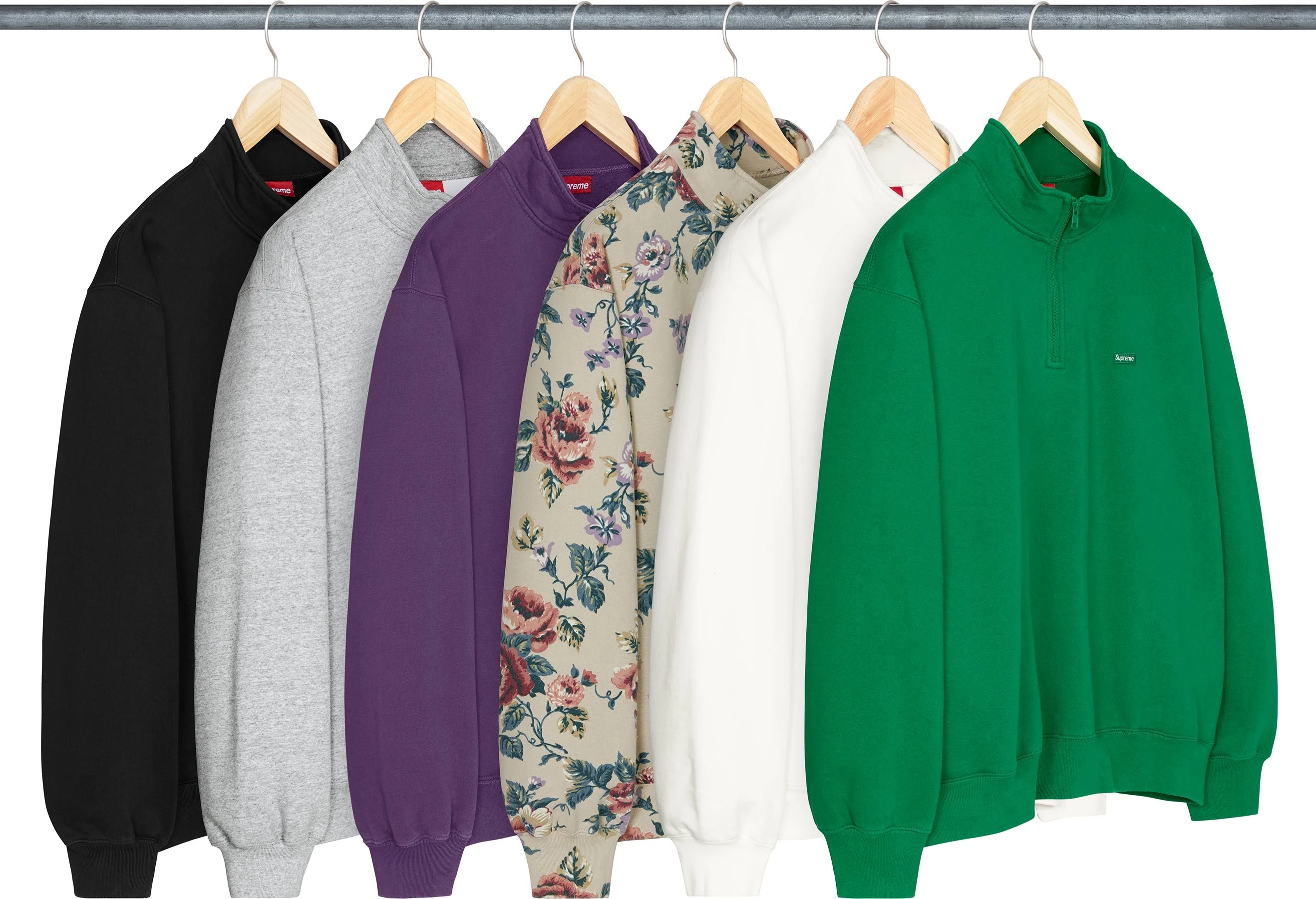 Small Box Half Zip Pullover