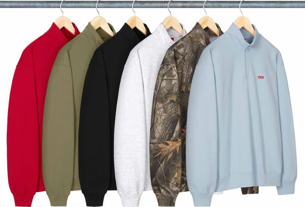 Small Box Half Zip Pullover - Group Shot