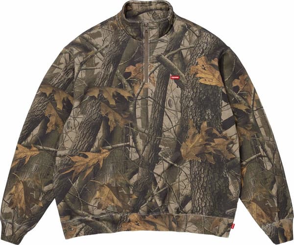 Small Box Half Zip Pullover - Realtree® Hardwoods Camo (front)