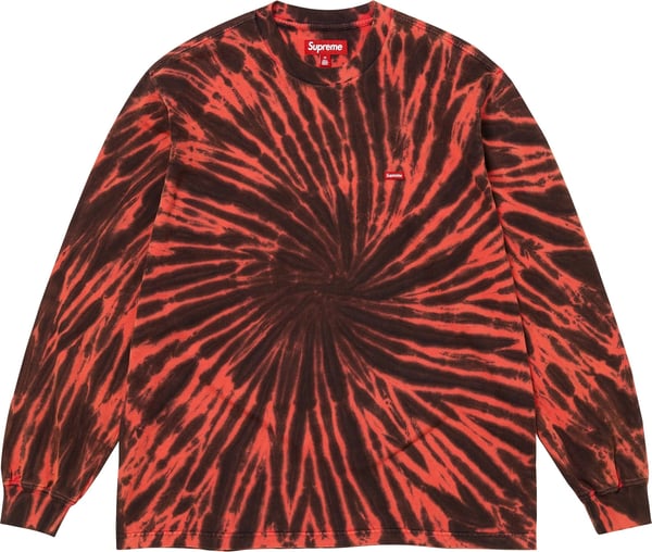 Small Box L/S Tee - Tie Dye (front)