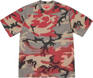 Small Box Tee Red Camo