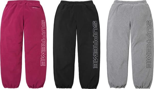Spellout Embroidered Polartec® Pant - Group Shot