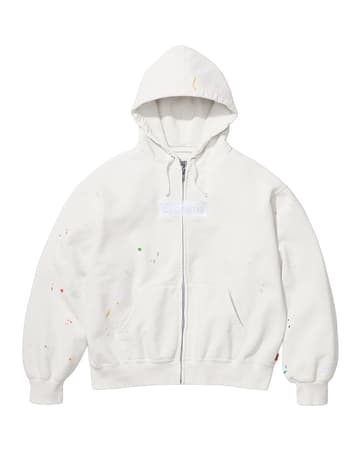Supreme®/MM6 Maison Margiela Box Logo Zip Up Hooded Sweatshirt