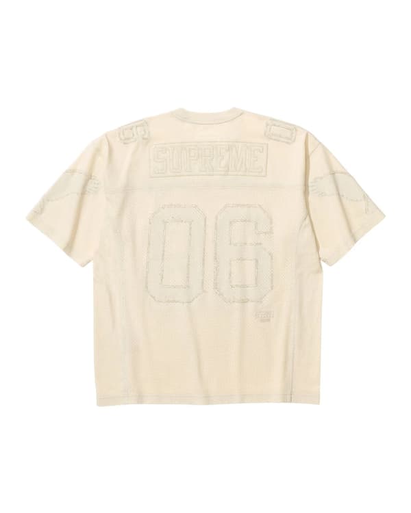Supreme®/MM6 Maison Margiela Cotton Football Jersey - White (back)