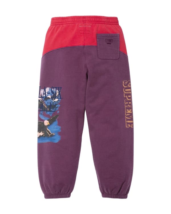 Supreme®/MM6 Maison Margiela Eagle Sweatpant - Maroon (back)