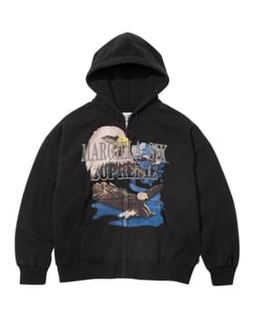 Supreme®/MM6 Maison Margiela Eagle Zip Up Hooded Sweatshirt Black