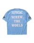 Supreme/DJ Screw Football Jersey - Blue (back)