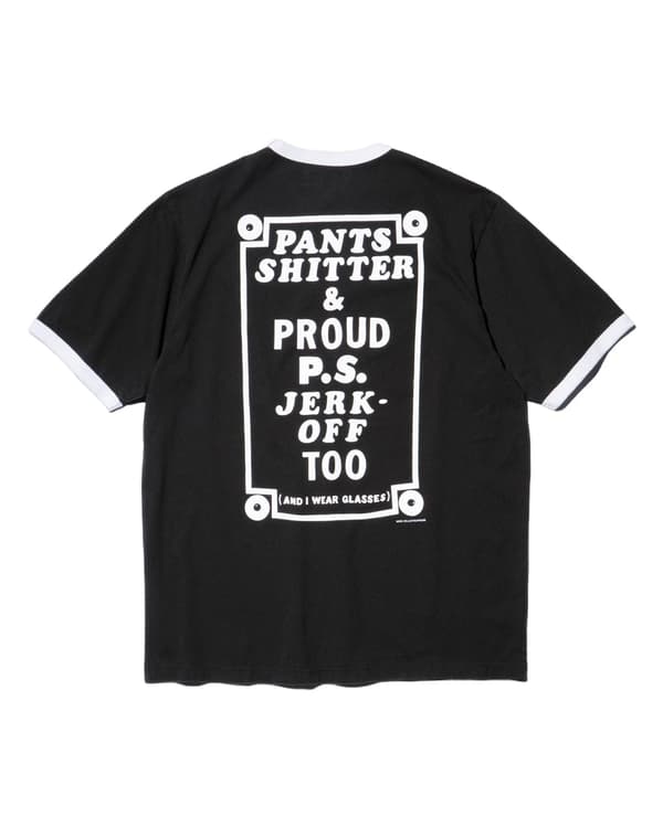 Supreme/Mike Kelley Ringer Tee - Black (front)