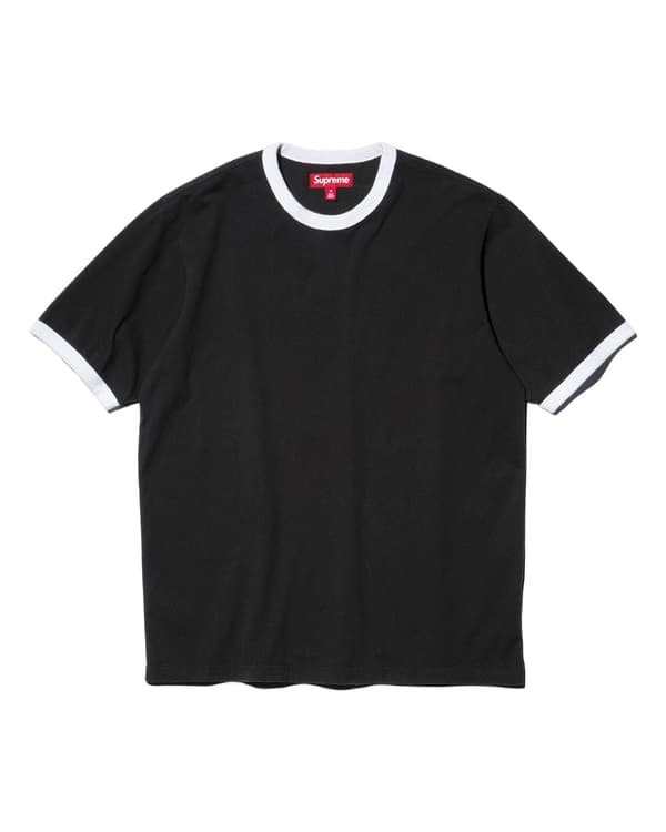 Supreme/Mike Kelley Ringer Tee - Black (front)