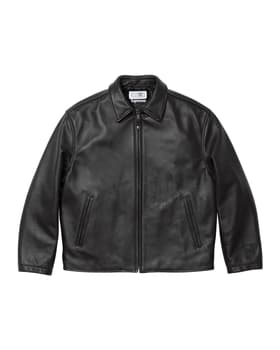 Supreme®/MM6 Maison Margiela Schott® Eagle Leather Jacket Black
