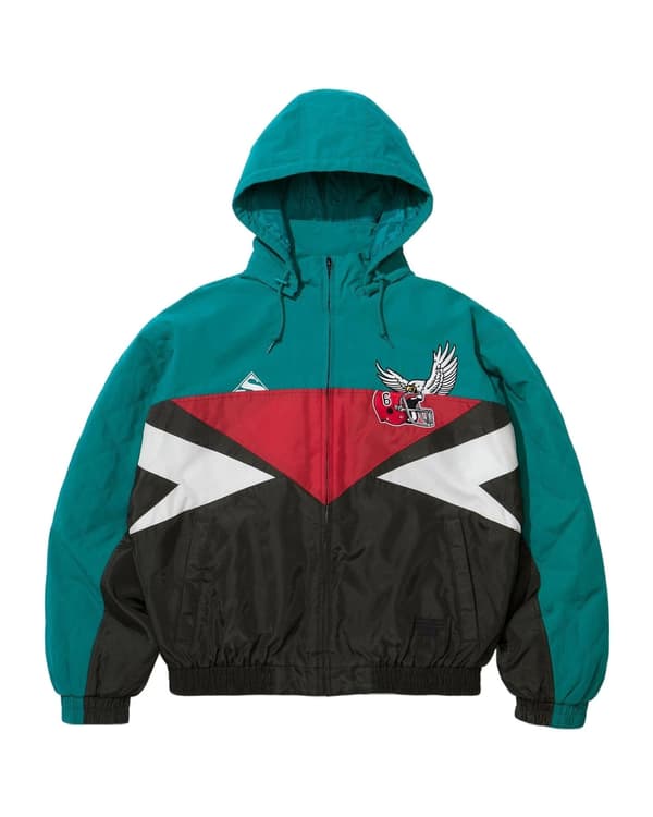 Supreme®/MM6 Maison Margiela Split Stadium Jacket - Green (front)