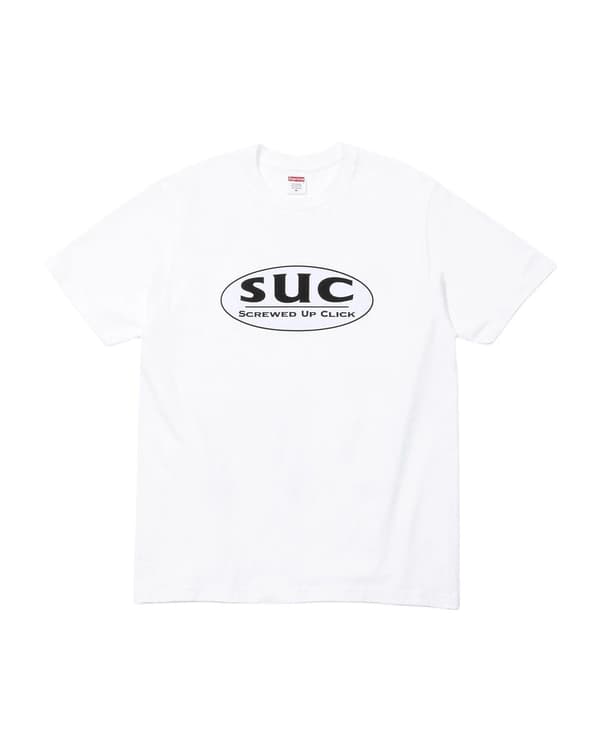 Supreme/DJ Screw SUC Tee - White (front)