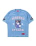 Supreme/DJ Screw Football Jersey - Blue (front)