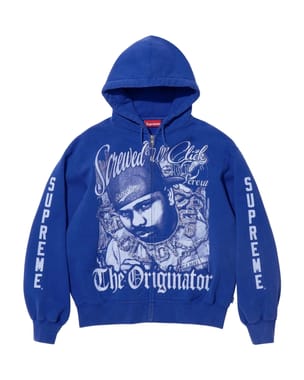 Supreme/DJ Screw Zip Up Hooded Sweatshirt Default