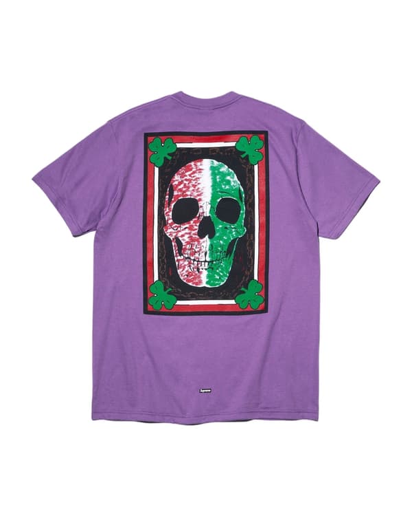 Supreme/Mike Kelley Banner Tee - Purple (front)