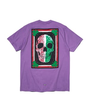 Supreme/Mike Kelley Banner Tee Purple