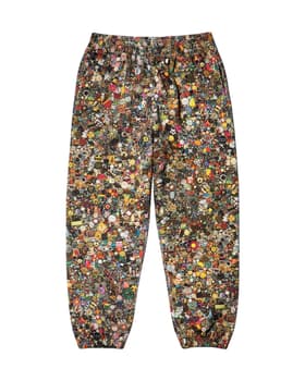 Supreme/Mike Kelley Sweatpant. Original artwork by Mike Kelley.