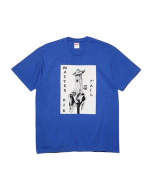 Supreme/Mike Kelley Tee Blue