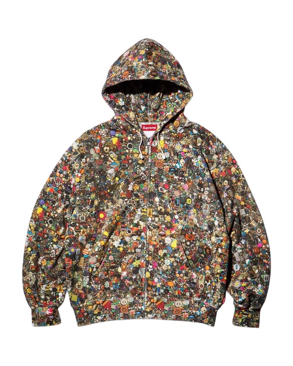 Supreme/Mike Kelley Zip Up Hooded Sweatshirt - Product Image