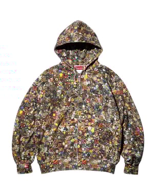 Supreme/Mike Kelley Zip Up Hooded Sweatshirt Default