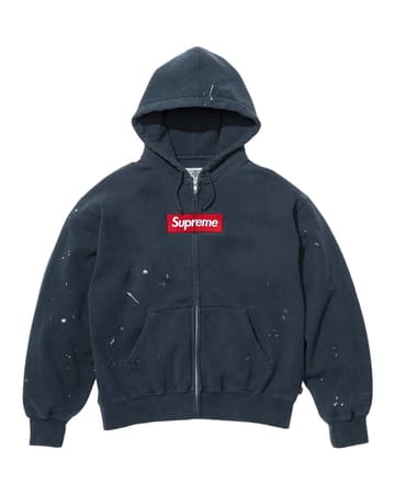 Supreme®/MM6 Maison Margiela Box Logo Zip Up Hooded Sweatshirt