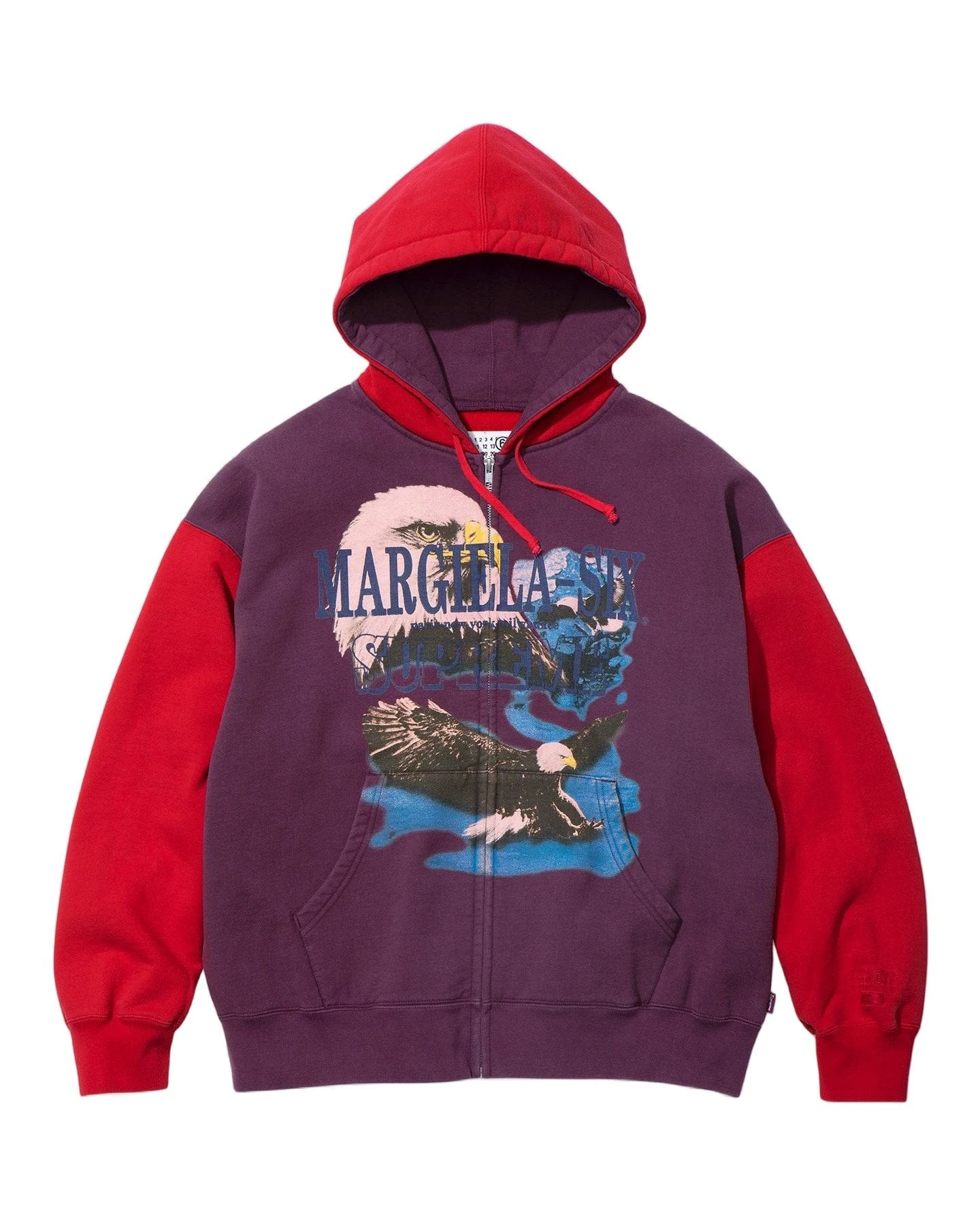 Supreme®/MM6 Maison Margiela Eagle Zip Up Hooded Sweatshirt