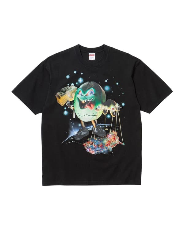 Supreme/SALEM S/S Top - Black (front)