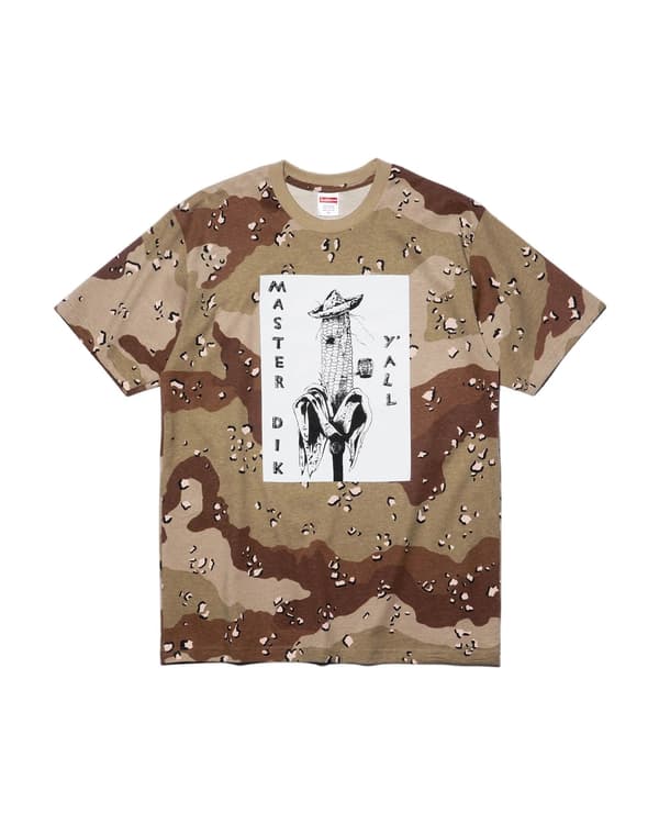 Supreme/Mike Kelley Tee - Camo (front)