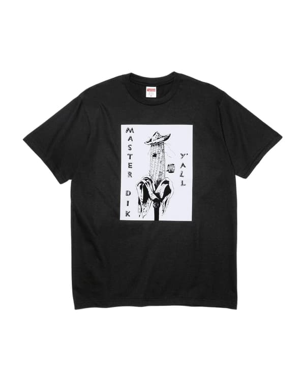 Supreme/Mike Kelley Tee - Black (front)