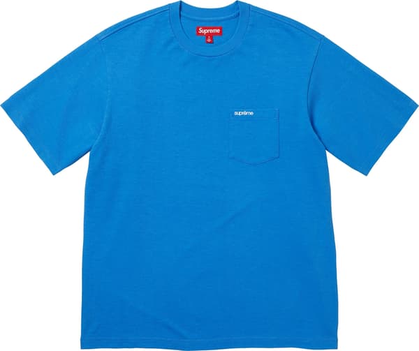 S/S Pocket Tee - Blue (front)