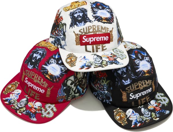 Stickers Camp Cap - Group Shot