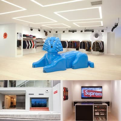 Supreme Shibuya storefront