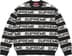 Stripe Logo Sweater - Black (front)