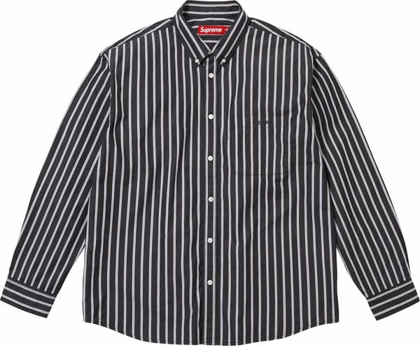 Stripe Shirt - Black (front)