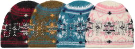 Studded Fair Isle Beanie