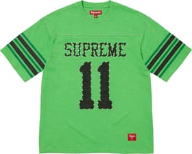 Studded S/S Football Top Green
