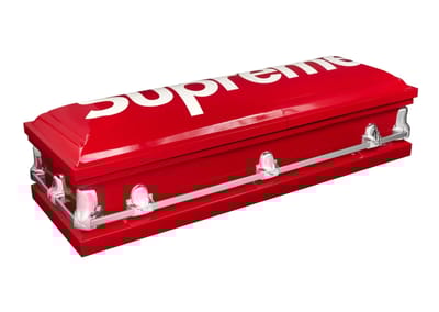 Supreme Casket closed
