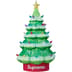 Supreme 15" Holiday Tree - Green (front)