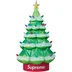 Supreme 15" Holiday Tree - Green (front)