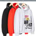 Supreme 176 Zip Up Hooded Sweatshirt - Product Image