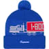 Supreme 18-Wheeler Beanie - Blue (front)
