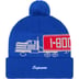 Supreme 18-Wheeler Beanie - Blue (front)