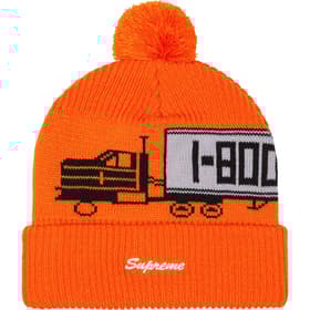 Supreme 18-Wheeler Beanie Orange