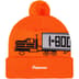 Supreme 18-Wheeler Beanie - Orange (front)