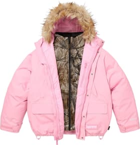 Supreme 2-in-1 GORE-TEX Parka + Reversible 700-Fill Down Liner Jacket Light Pink