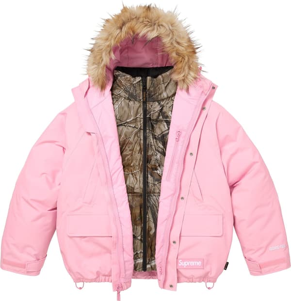 Supreme 2-in-1 GORE-TEX Parka + Reversible 700-Fill Down Liner Jacket - Light Pink (front)