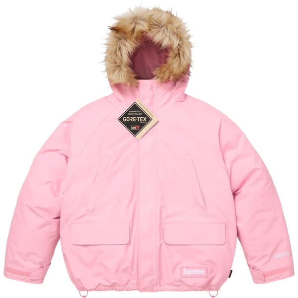 Supreme 2-in-1 GORE-TEX Parka + Reversible 700-Fill Down Liner Jacket - Light Pink (front)