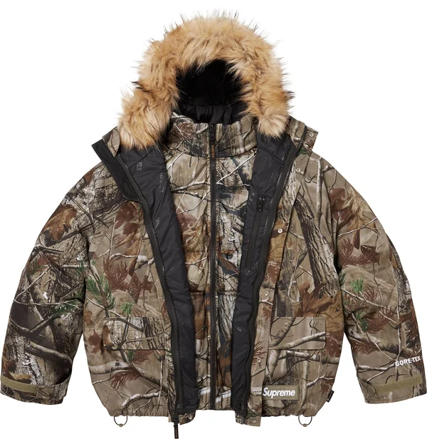 Supreme 2-in-1 GORE-TEX Parka + Reversible 700-Fill Down Liner Jacket - Realtree® AP Camo (front)